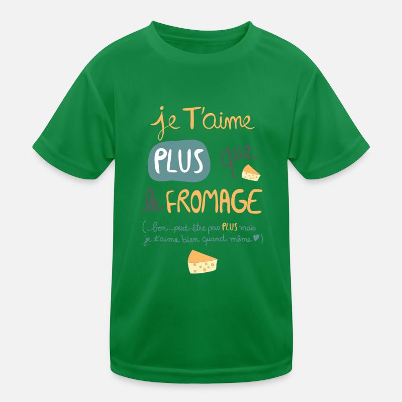 fromage T-shirt sport Enfant