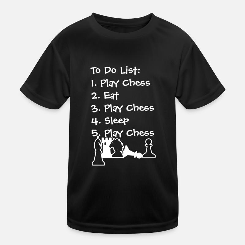 Schach, Hemd zu tun Kinder Funktions-T-Shirt