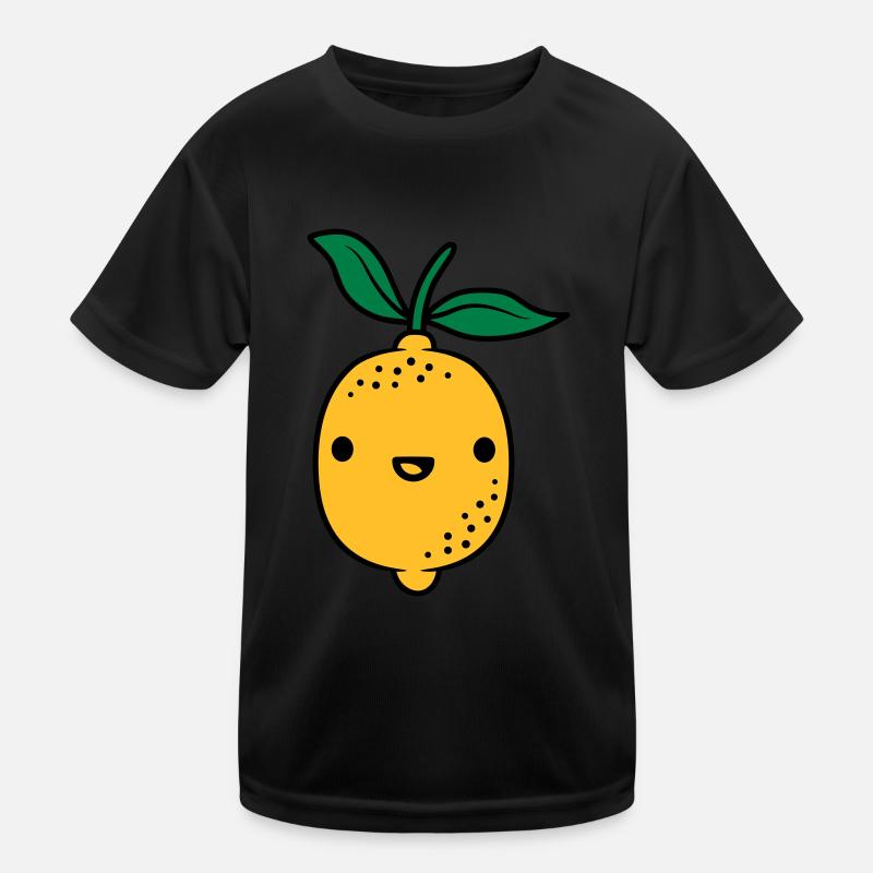 Fruit de citron kawaii T-shirt sport Enfant