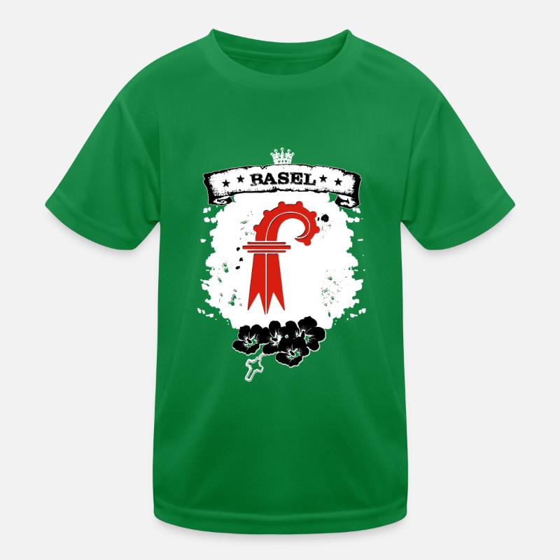 Basel Kanton Kinder Funktions-T-Shirt