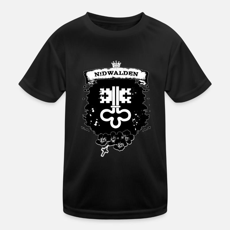 Nidwalden Kinder Funktions-T-Shirt