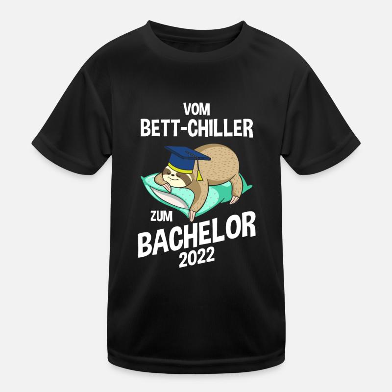 Du refroidisseur de lit au paresseux Bachelor 2022 T-shirt sport Enfant