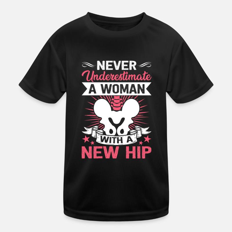 Funny Hip Replacement Hip Surgery Recovery Kinder Funktions-T-Shirt