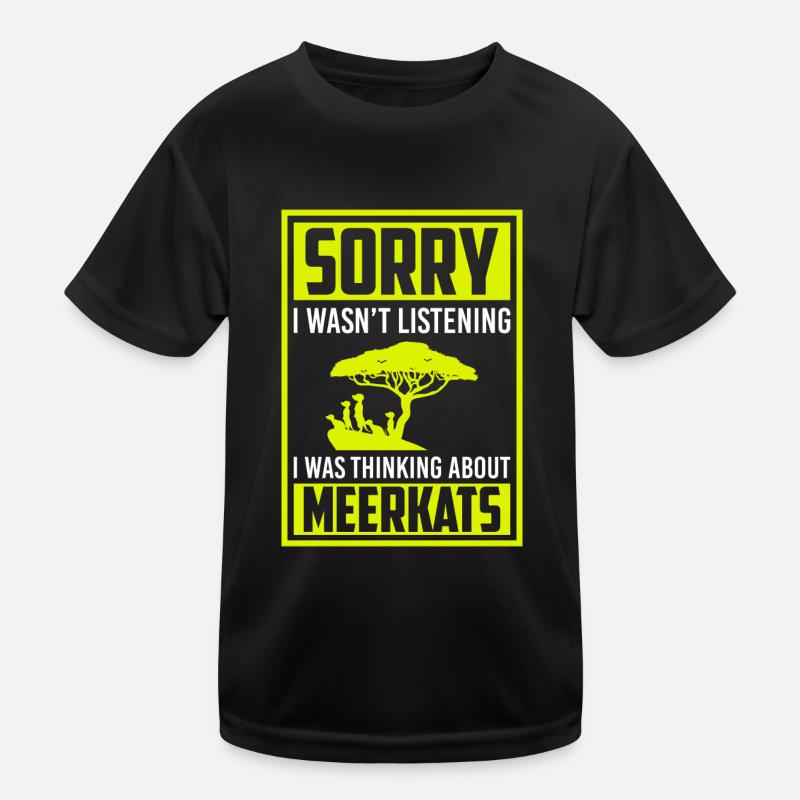 Suricate Mignon Mignon Doux T-shirt sport Enfant