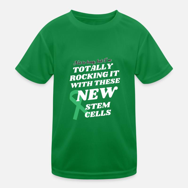 Rock Stem cells transplanter des patients atteints de moelle osseuse T-shirt sport Enfant