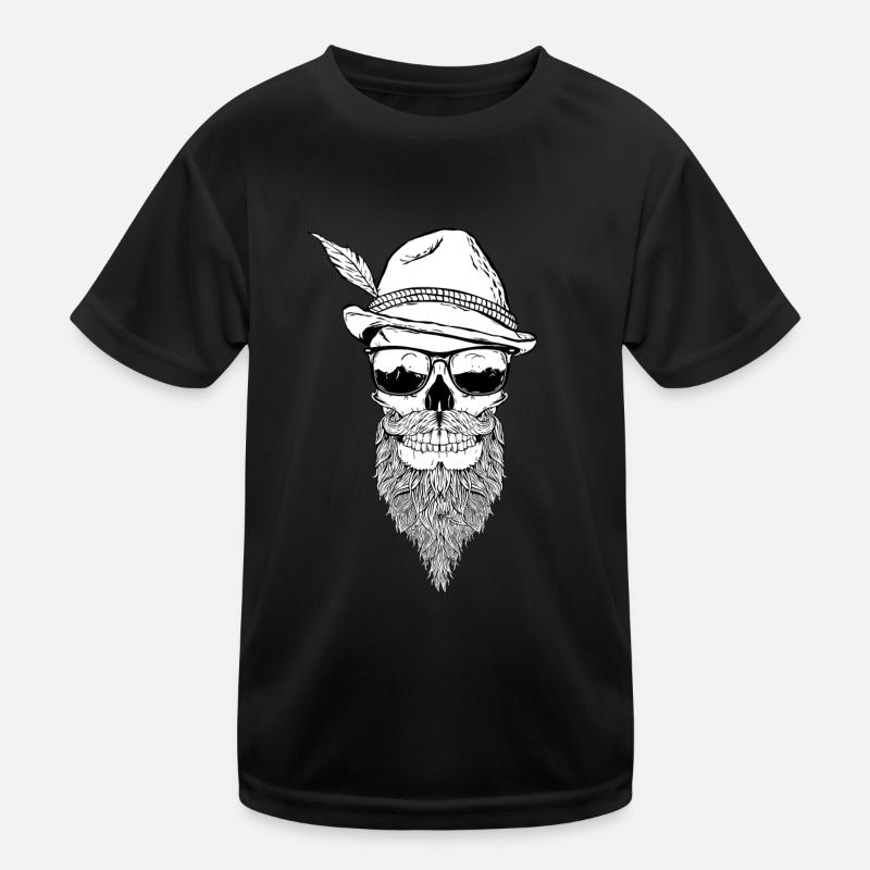 Costume de crâne T-shirt sport Enfant