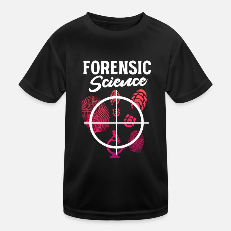 Forensic Science – Criminal Psychologist Kinder Funktions-T-Shirt