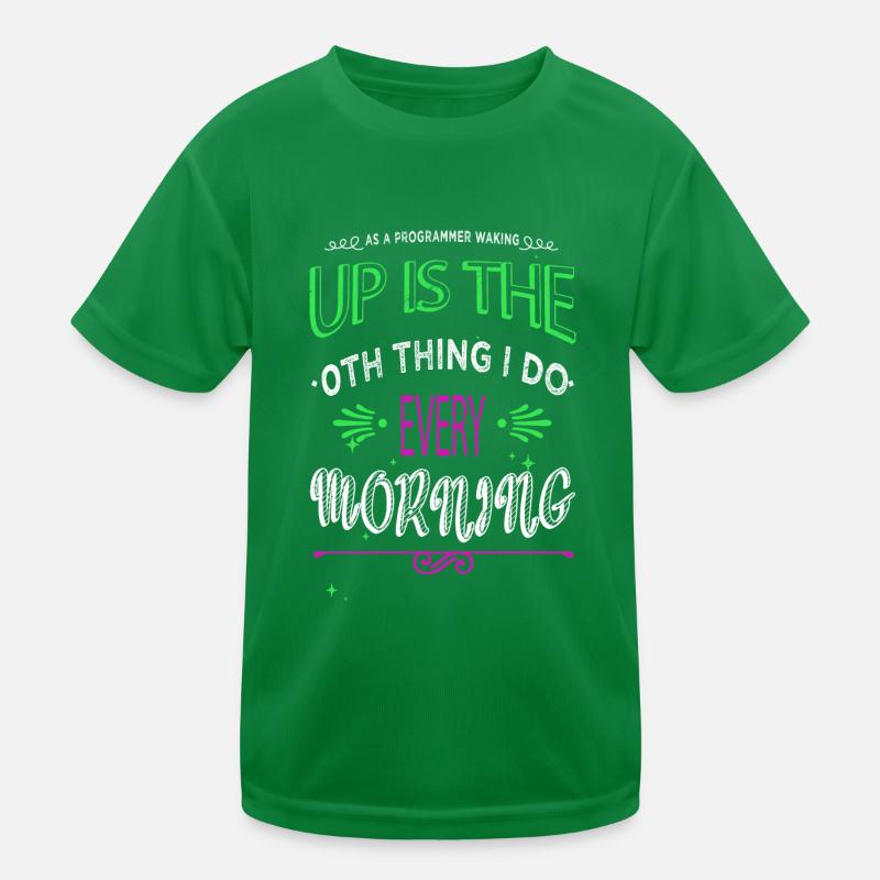 Ordinateur Informaticien Frontend Developer Computer T-shirt sport Enfant