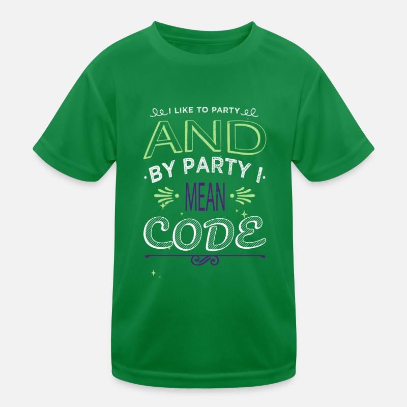 Programmation Informaticien Happy T-shirt sport Enfant