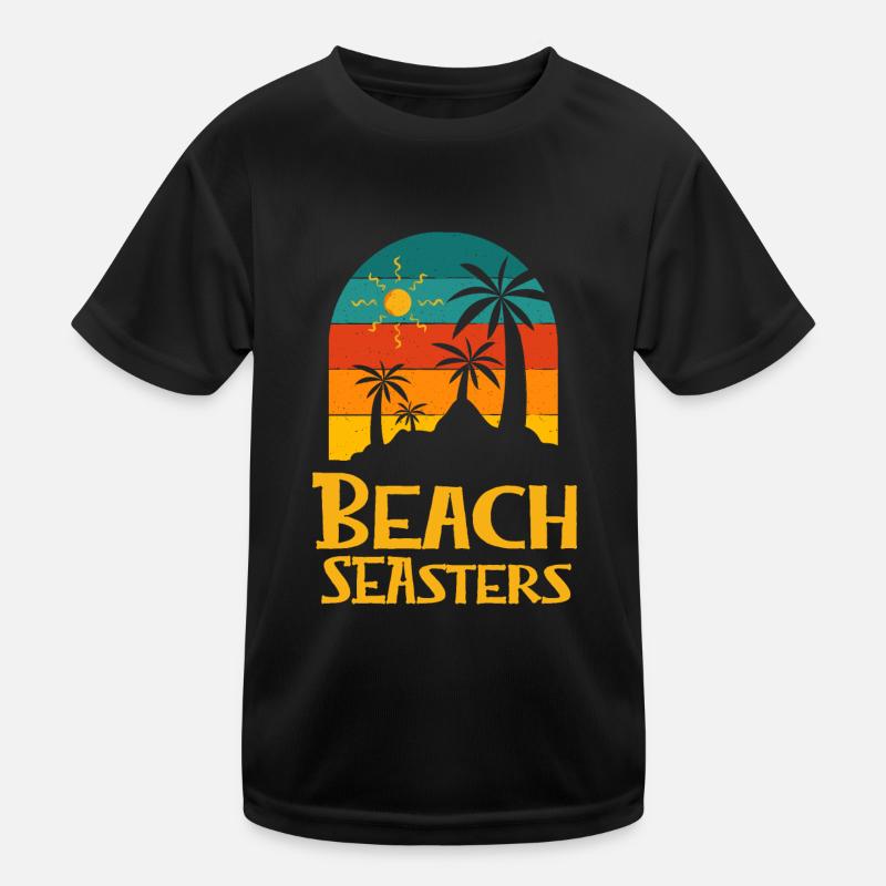 Seasters de plage Ocean Sister Beach Lover Sis T-shirt sport Enfant