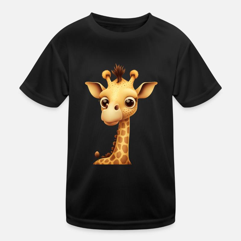 giraffe Kids Functional T-Shirt