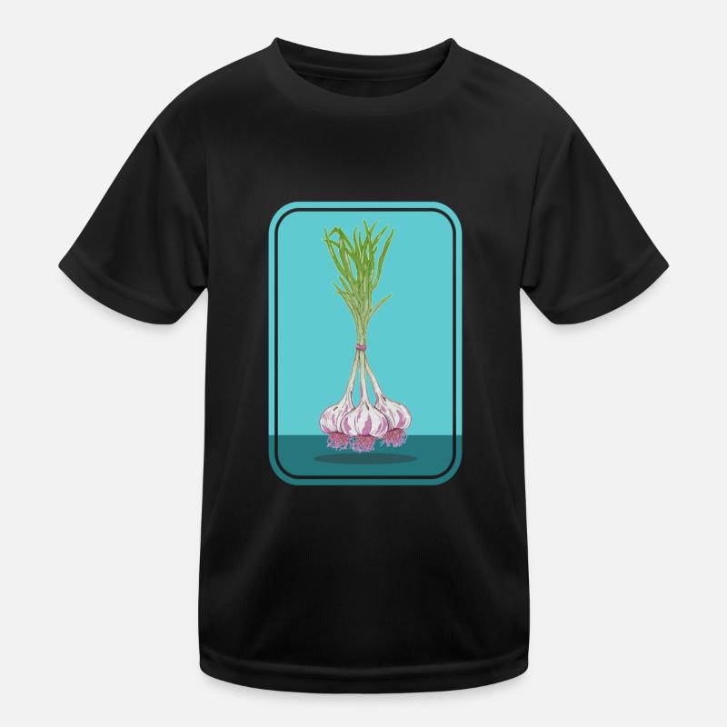 Bund Knoblauch Kinder Funktions-T-Shirt