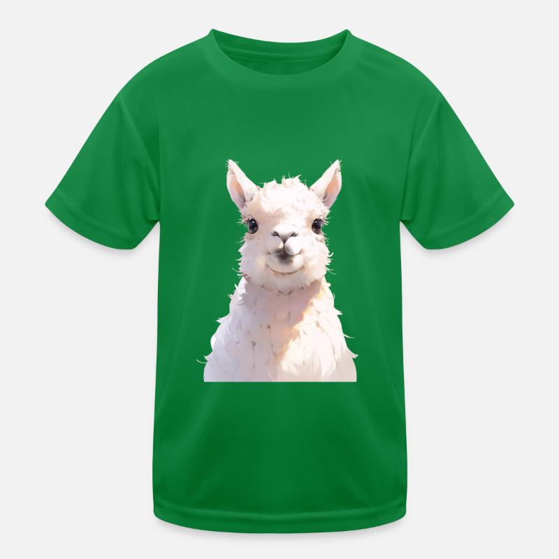 Lama Kinder Funktions-T-Shirt