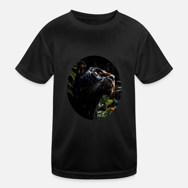 Panther Kinder Funktions-T-Shirt