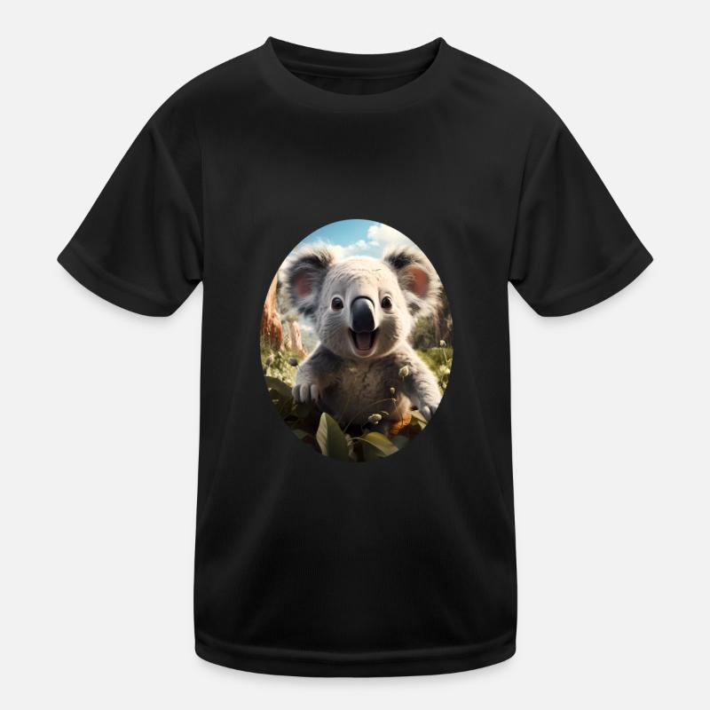 Koala Kinder Funktions-T-Shirt