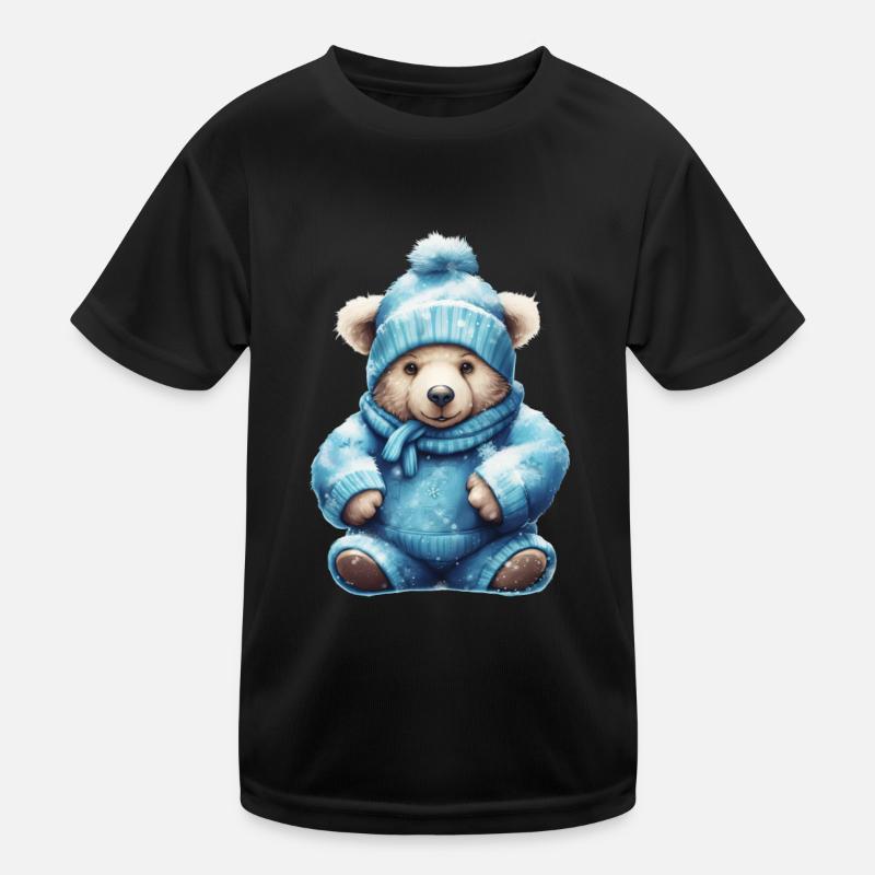 Teddy bleu 2 T-shirt sport Enfant