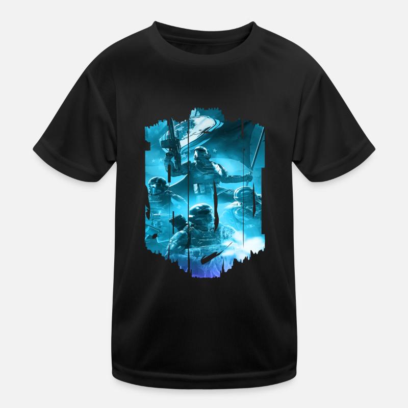 computer pc game technology gamer gaming modern Kids Functional T-Shirt