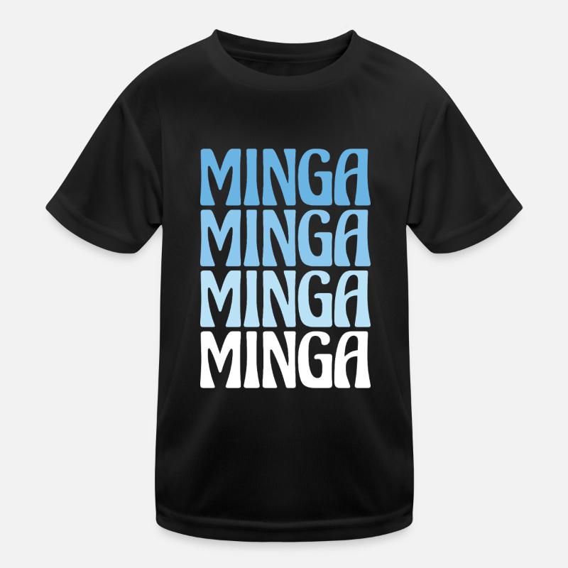 Minga Munich Dialecte Cadeau T-shirt sport Enfant