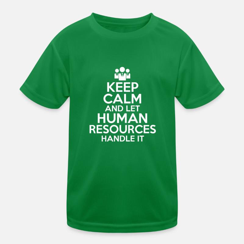 Human Resources HR Specialist Personalabteilung Kinder Funktions-T-Shirt