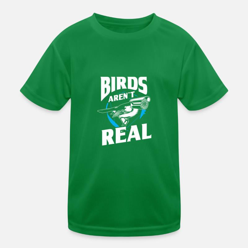 Les oiseaux ne sont pas de vrais oiseaux T-shirt sport Enfant