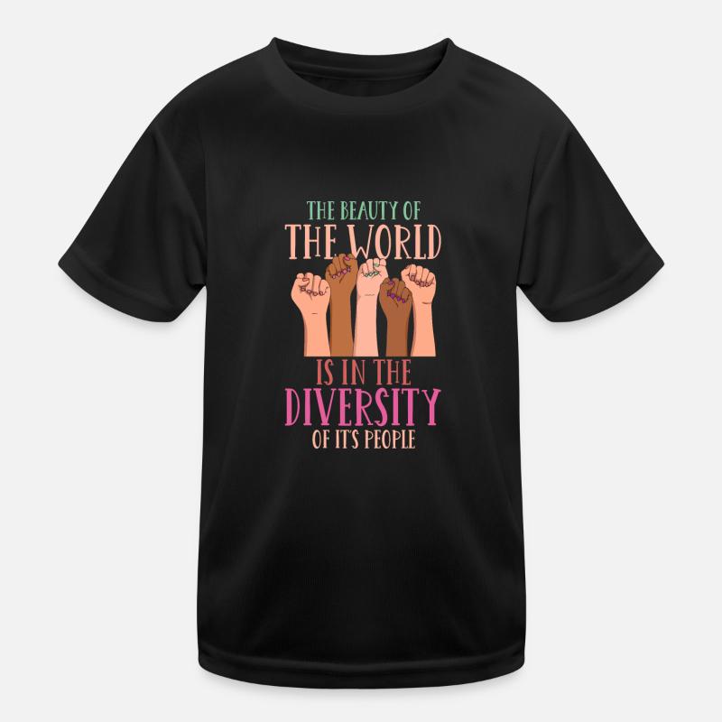 Diversity Kids Functional T-Shirt