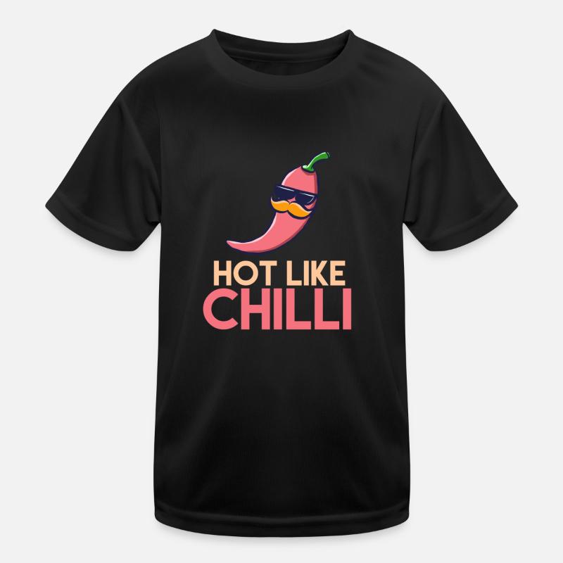 Hot like Chilli Kinder Funktions-T-Shirt