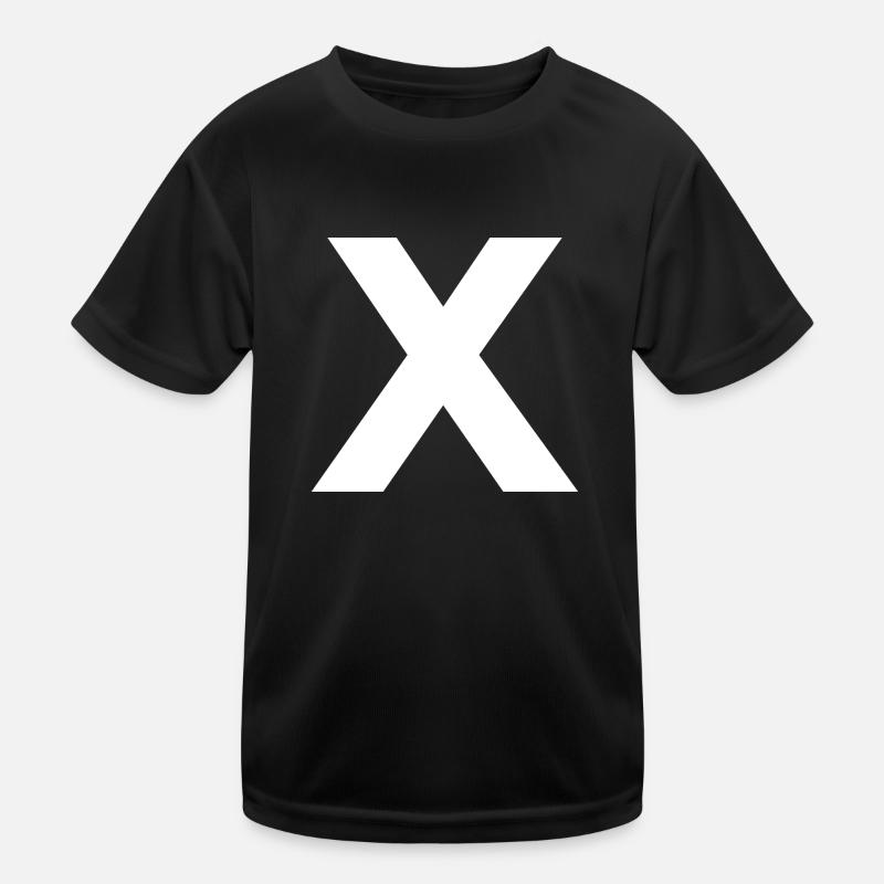 X Kinder Funktions-T-Shirt