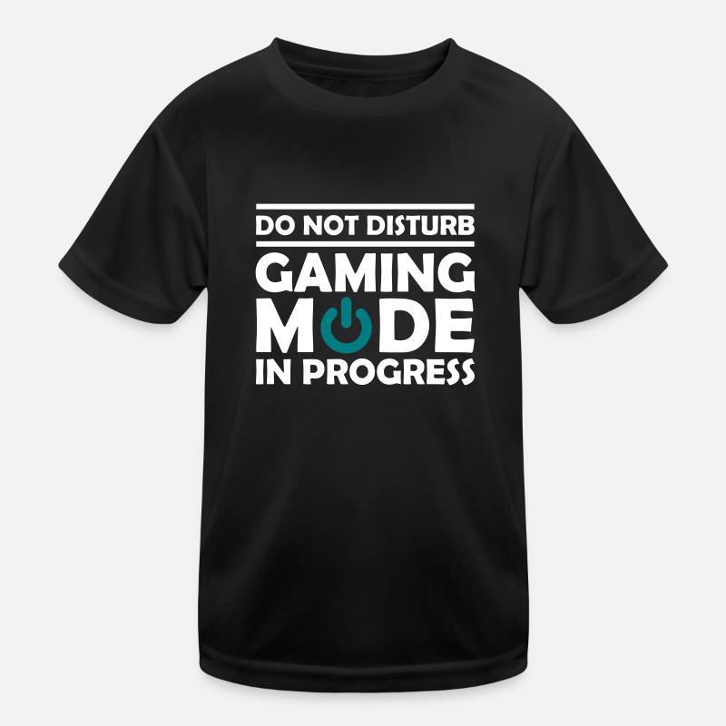 Gaming Mode In Progress Kinder Funktions-T-Shirt