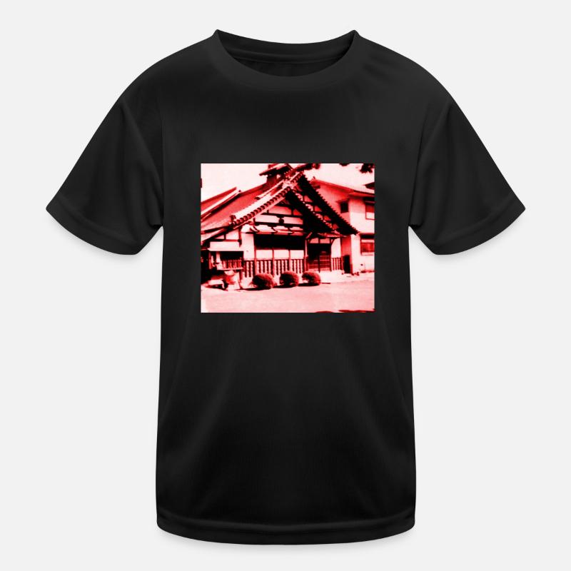 Temple in Nara, Japan. Kids Functional T-Shirt