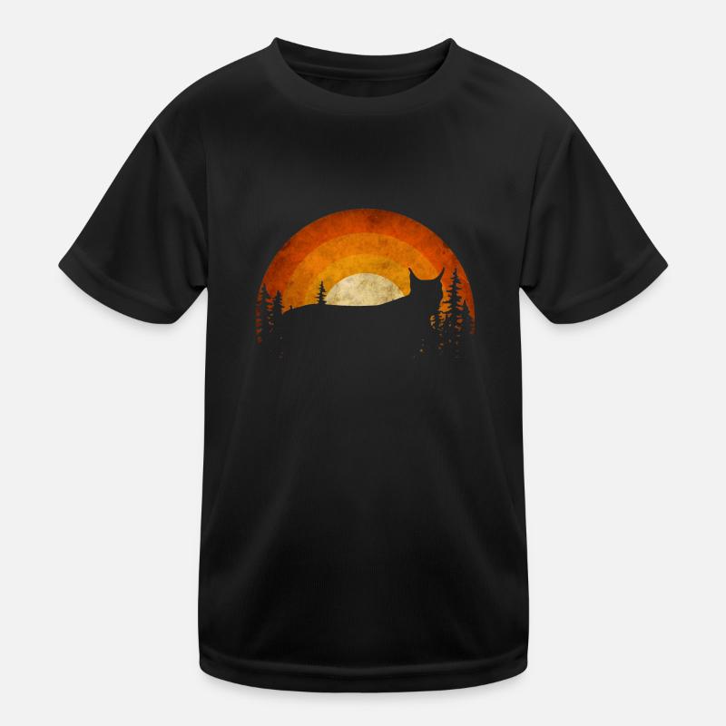 Lynx vintage Kids Functional T-Shirt