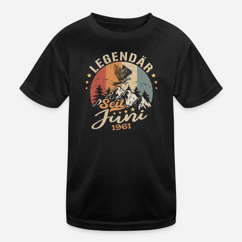 Legendär seit Juni 1961 - Geburtstag 1961 Kinder Funktions-T-Shirt