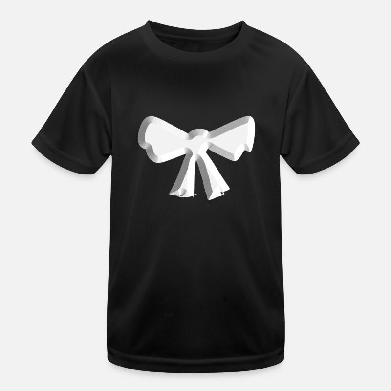 schleife symbol fliege silber Kinder Funktions-T-Shirt