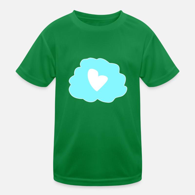 Icône de cœur de pensée nuageuse T-shirt sport Enfant
