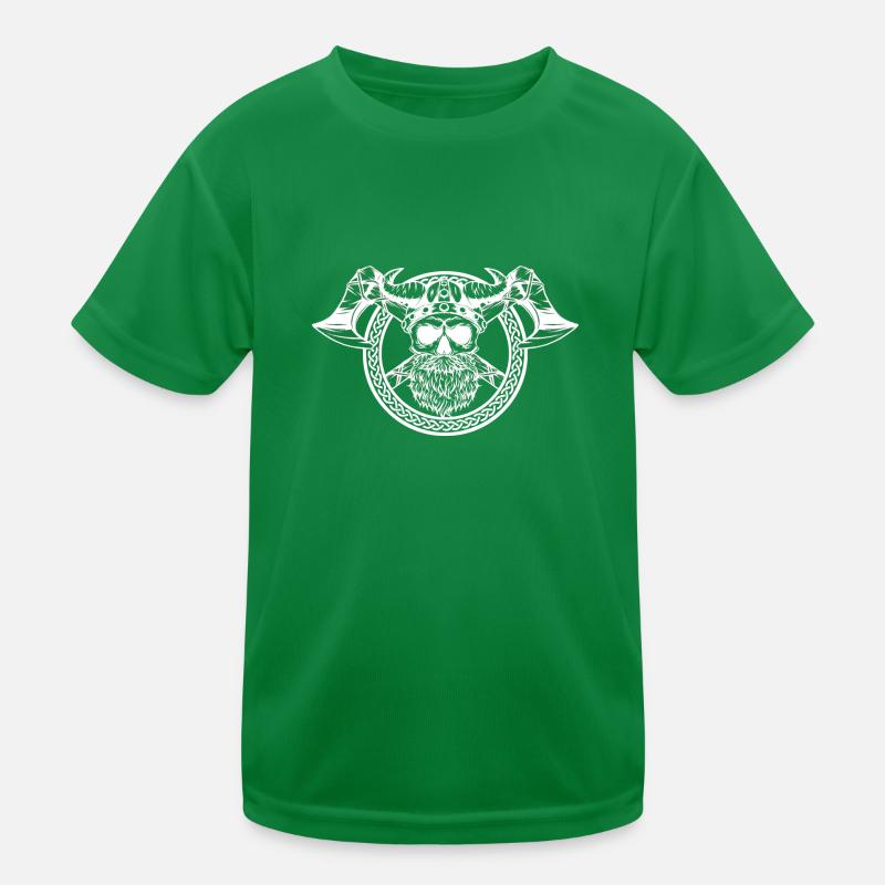 Wikinger Kinder Funktions-T-Shirt