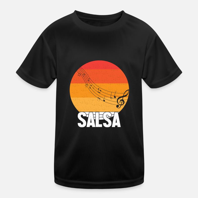 Salsa Dancer Dancer Kids Functional T-Shirt