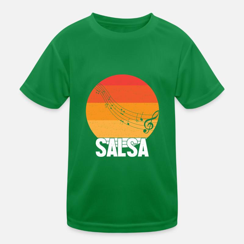 Danseuse de salsa Danseuse T-shirt sport Enfant