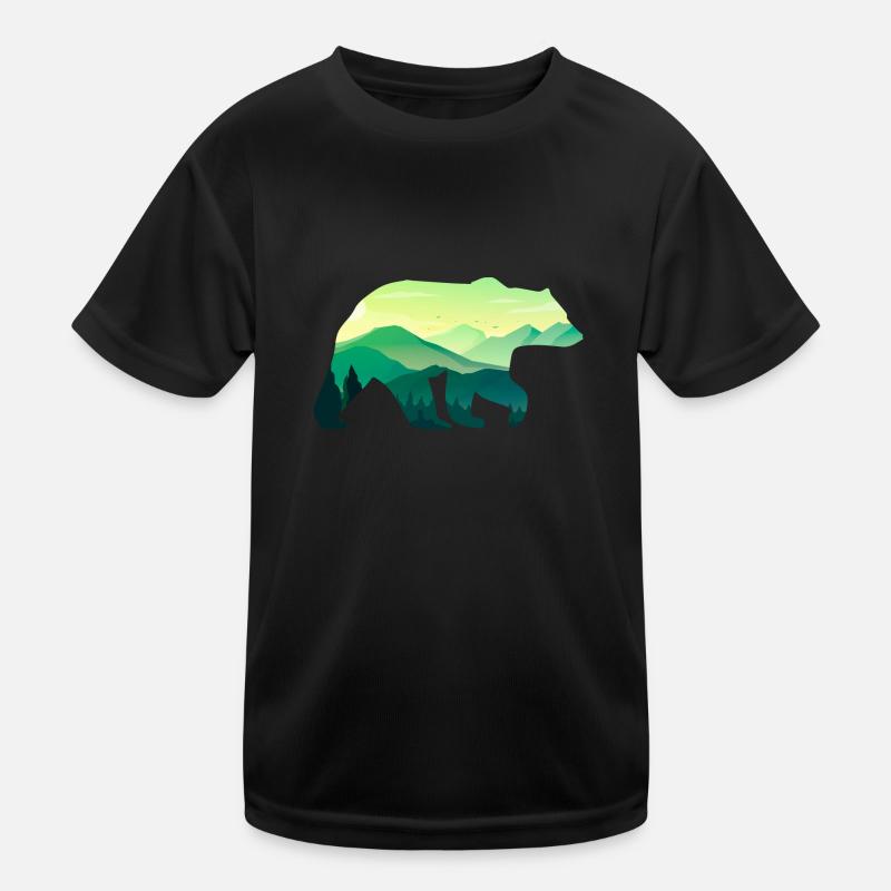 Bear Kids Functional T-Shirt