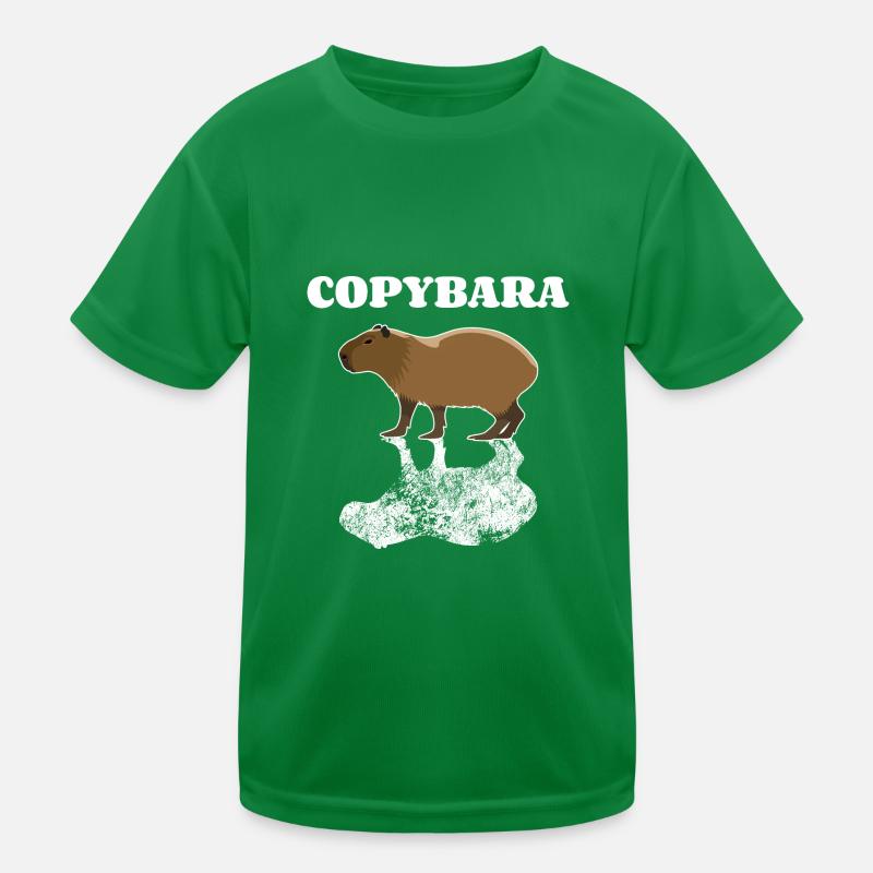Copybara - Style de copie de mots Capybara T-shirt sport Enfant