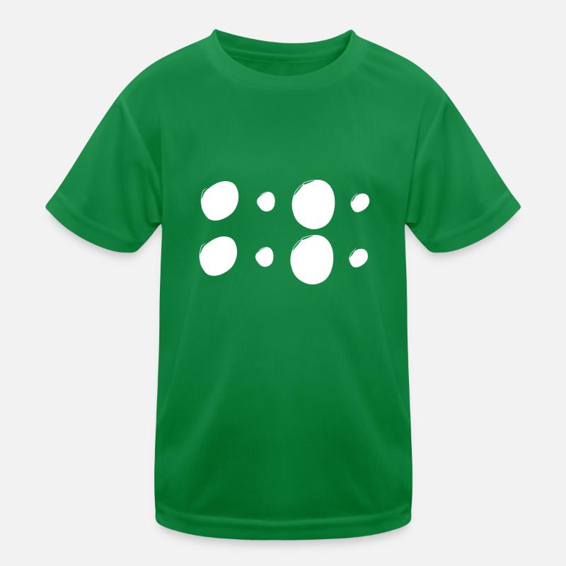 Patterns Circles Circle Shapes Kids Functional T-Shirt