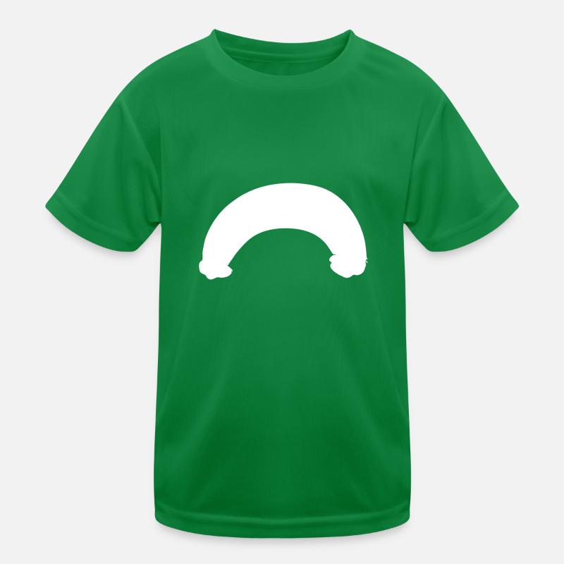arc icon line Kids Functional T-Shirt