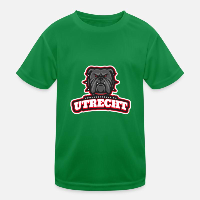 Utrecht, thunder straw on Kids Functional T-Shirt