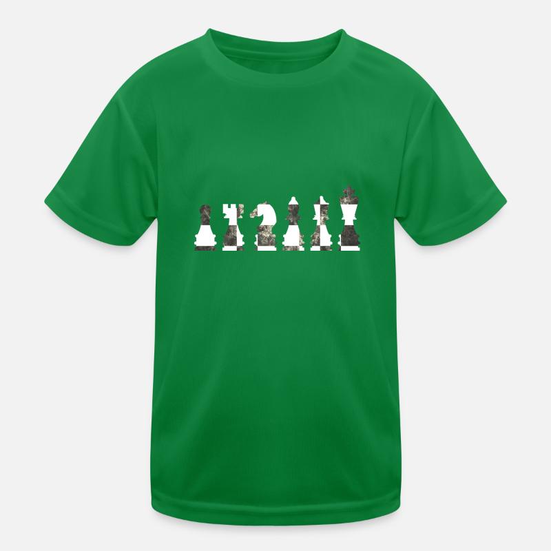 Pièces d’échecs T-shirt sport Enfant