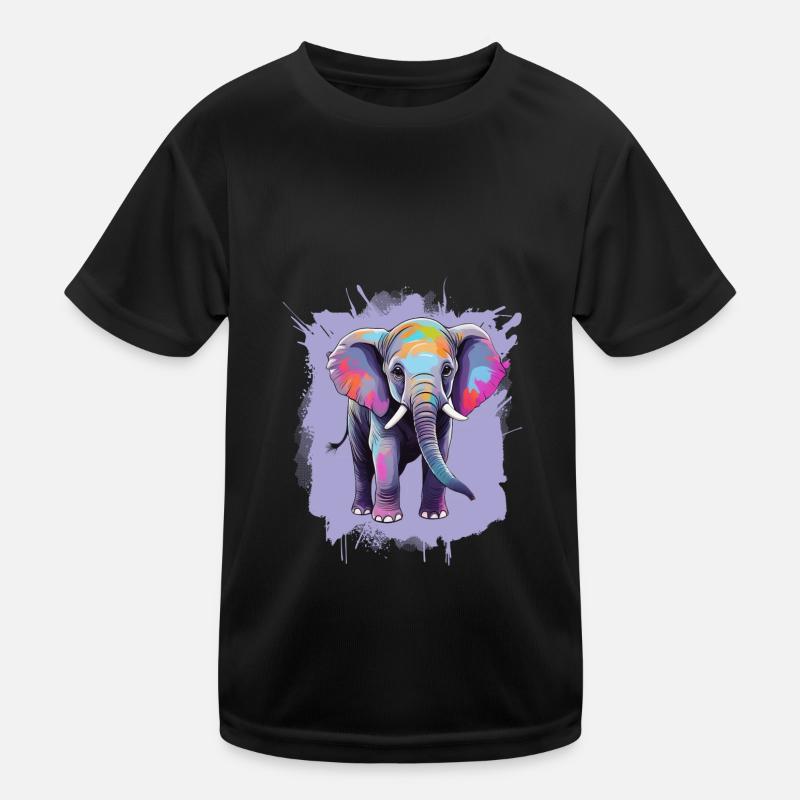 Baby Elefant Geschenk Kind Kinder Funktions-T-Shirt