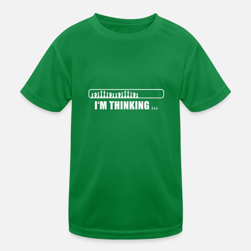Schach - Ich denke Kinder Funktions-T-Shirt