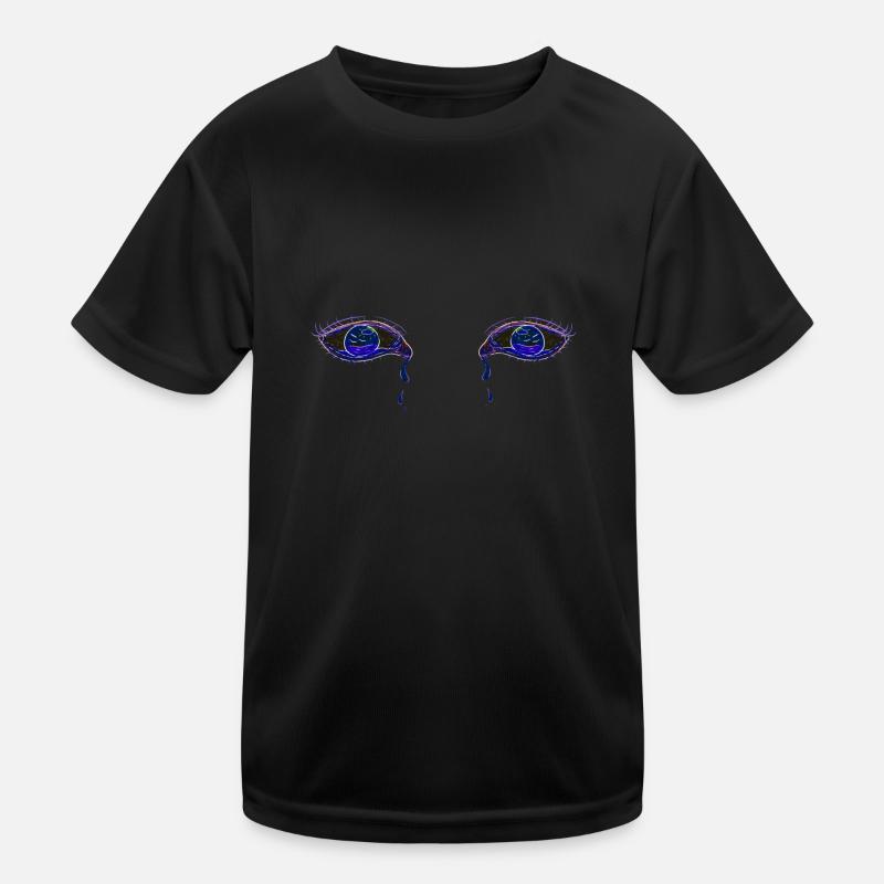 symbol augen Kinder Funktions-T-Shirt