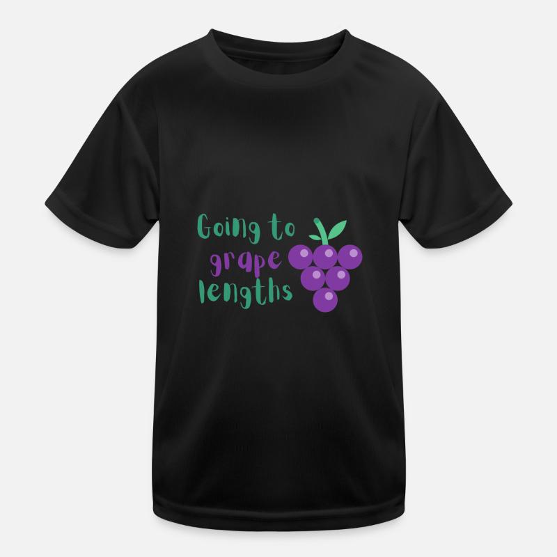 Going to grape lengths Kids Functional T-Shirt