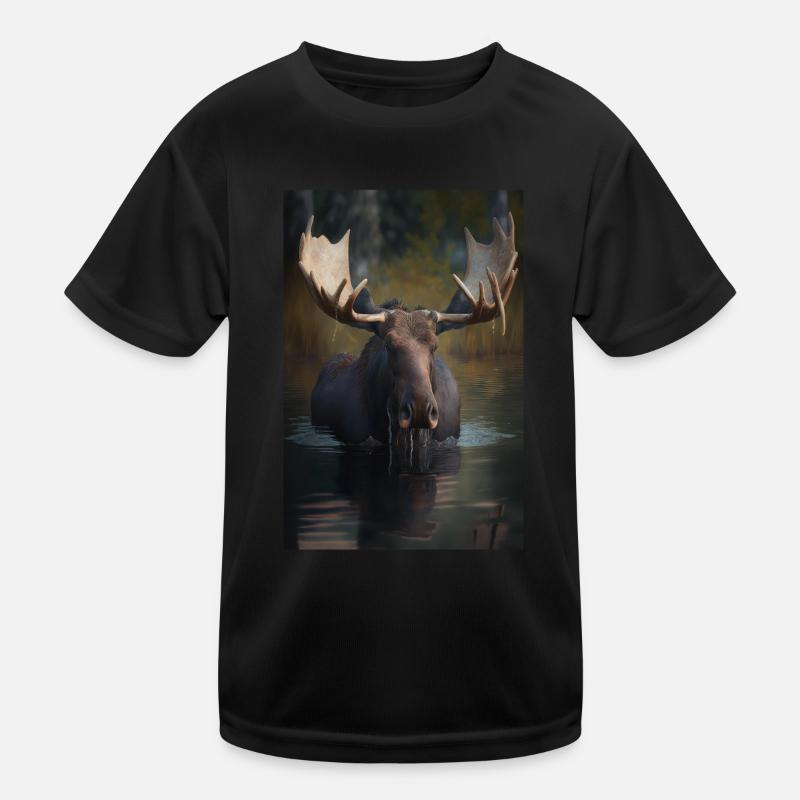 Moose Realistic Kids Functional T-Shirt
