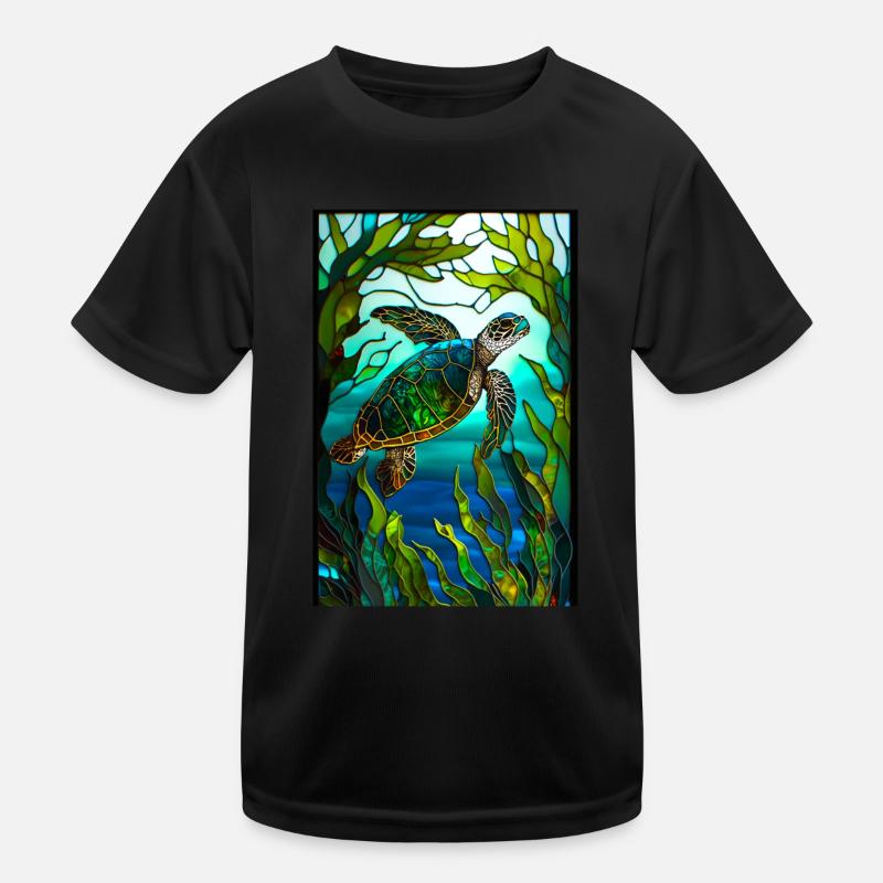 Turtle Kids Functional T-Shirt