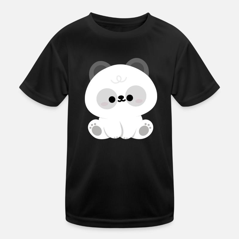 Panda mignon T-shirt sport Enfant