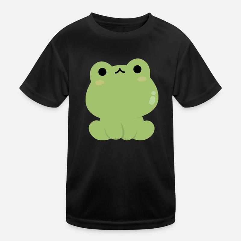 Cute Frog Kids Functional T-Shirt